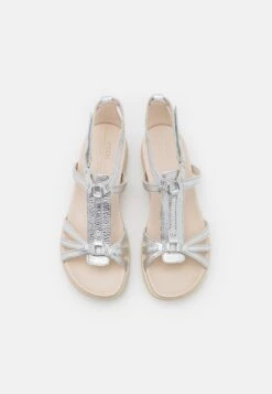 ECCO Simpil Flat - Sandalen - Metallics -Schoenen Verkoop 1c8f847649c7411cbf5acdeb121c61ce