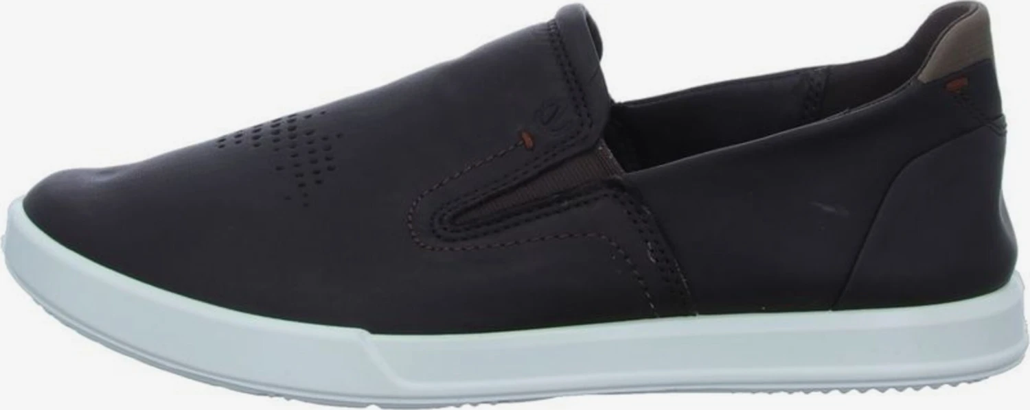 ECCO Slip-on Sneakers Slip-ons Heren Zwart 4 ECCO Slip-on Sneakers Slip-ons Heren Zwart - Afbeelding 2