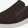 ECCO Lage Schoenen Instappers Irving Heren Chocoladebruin