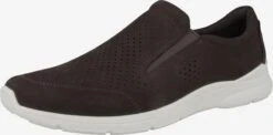 ECCO Lage Schoenen Instappers Irving Heren Chocoladebruin