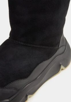 ECCO Chunky- Enkellaarsjes Met Plateauzool - Black/Black -Schoenen Verkoop 3c903e2281464cbc8f24646688b43bf3