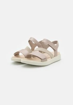ECCO Flowt Flat - Sandalen - Grey Rose Metallic -Schoenen Verkoop 577a8602c9244673b6174fb2d5959fd1