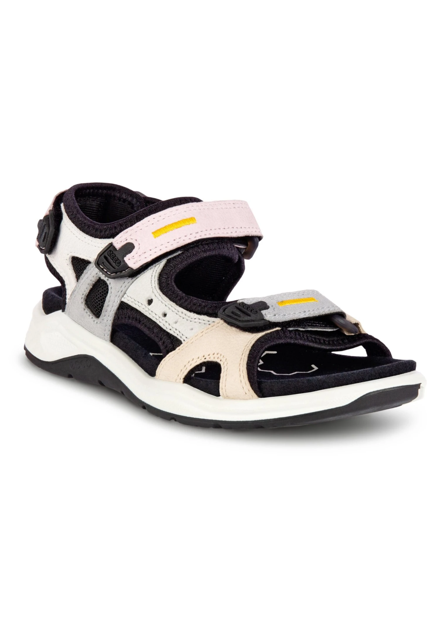 ECCO Outdoorsandalen - Grau/Rosa/Schwarz/Beige 9 ECCO Outdoorsandalen - Grau/Rosa/Schwarz/Beige - Afbeelding 7