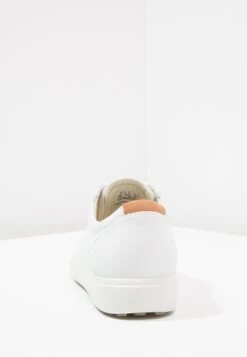 ECCO Womens Soft- Sneakers Laag - White -Schoenen Verkoop 58d7d7986cf24f40b84cb6fc016ab4ea