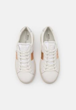 ECCO Street Lite- Sneakers Laag - White/Hammered Bronze/Pure White Silver -Schoenen Verkoop 622e45ac28ec481d9e5d444b6368be2c