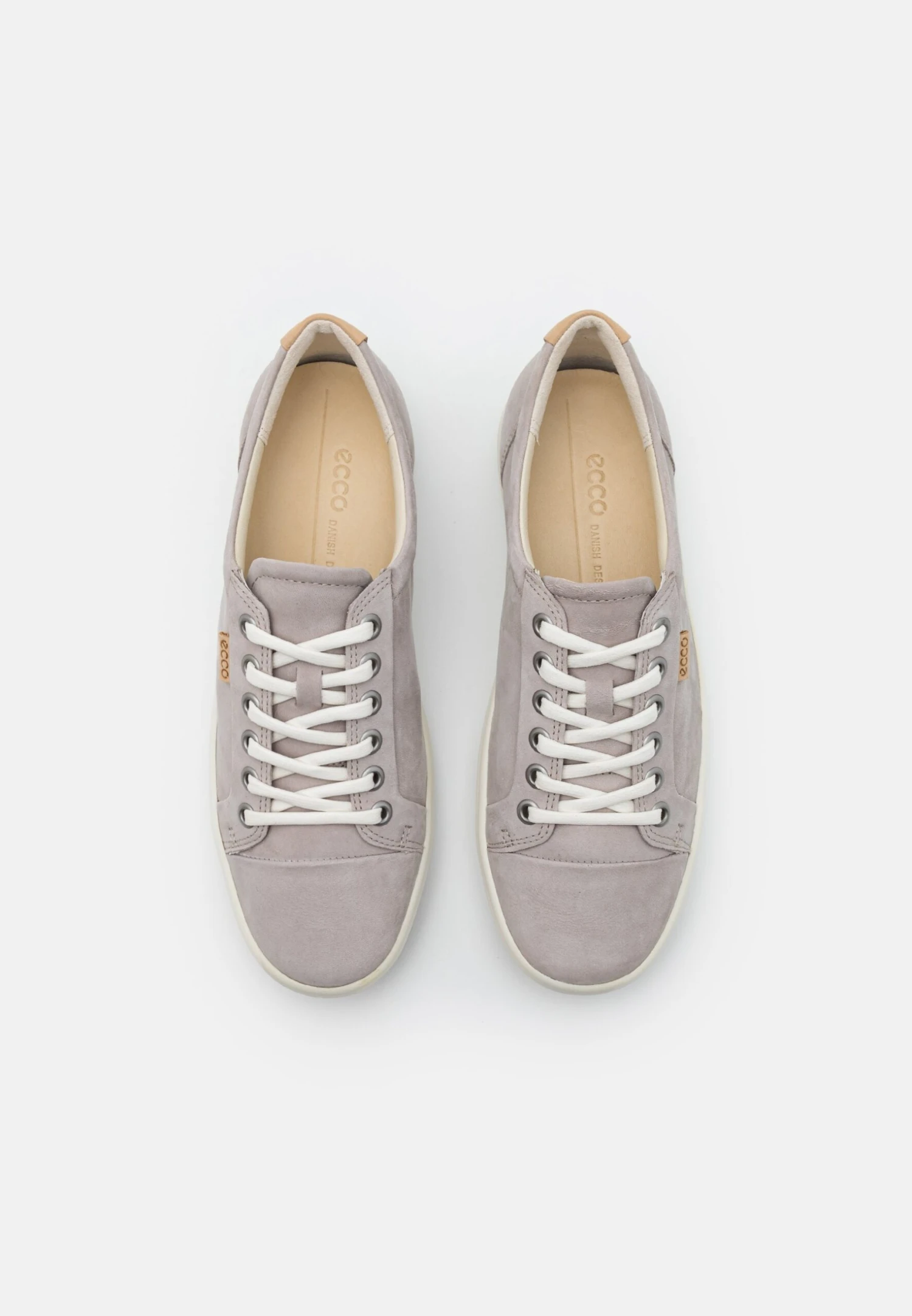 ECCO Womens Soft- Sneakers Laag - Grey Rose 8 ECCO Womens Soft- Sneakers Laag - Grey Rose - Afbeelding 6