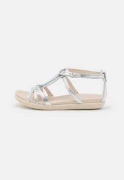 ECCO Simpil Flat - Sandalen - Metallics -Schoenen Verkoop 6890b7f90a8443e6a9e41624795e5dfd