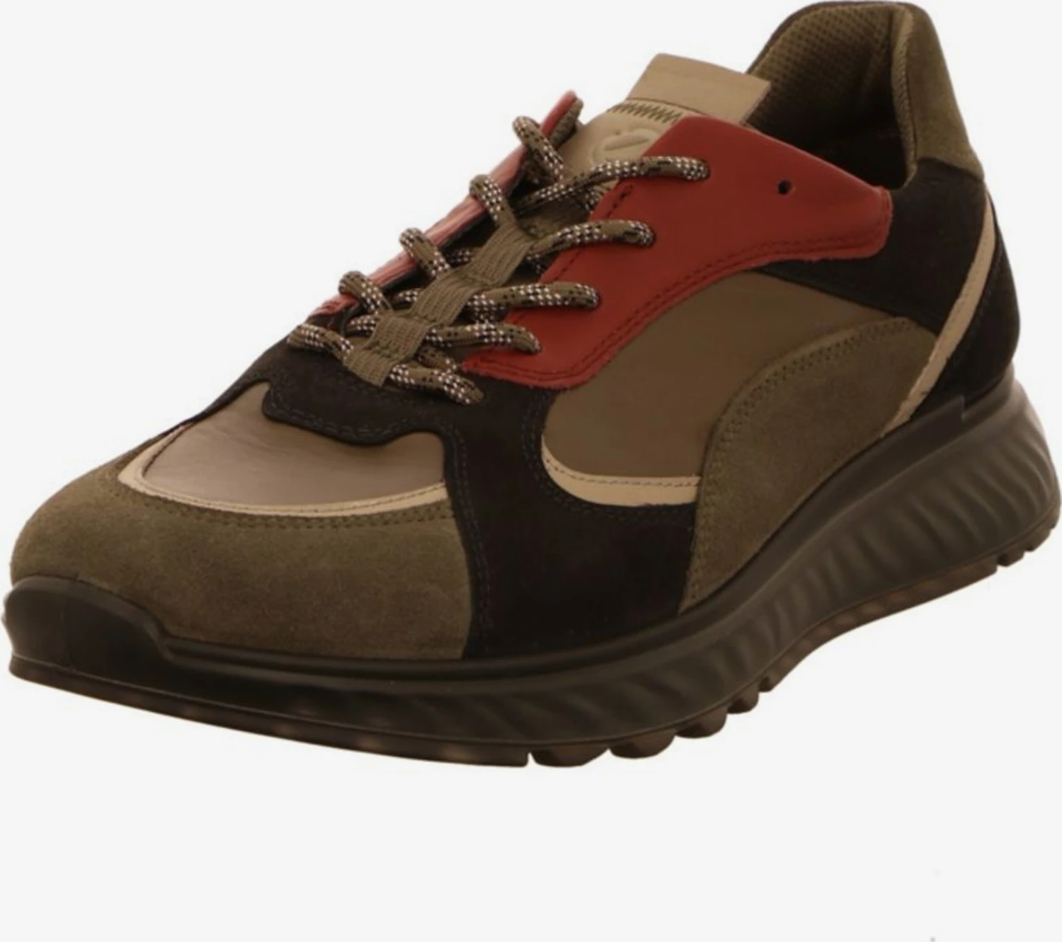 ECCO Sportieve Veterschoenen Sportieve Veterschoen Heren Lichtbruin 3 ECCO Sportieve Veterschoenen Sportieve Veterschoen Heren Lichtbruin