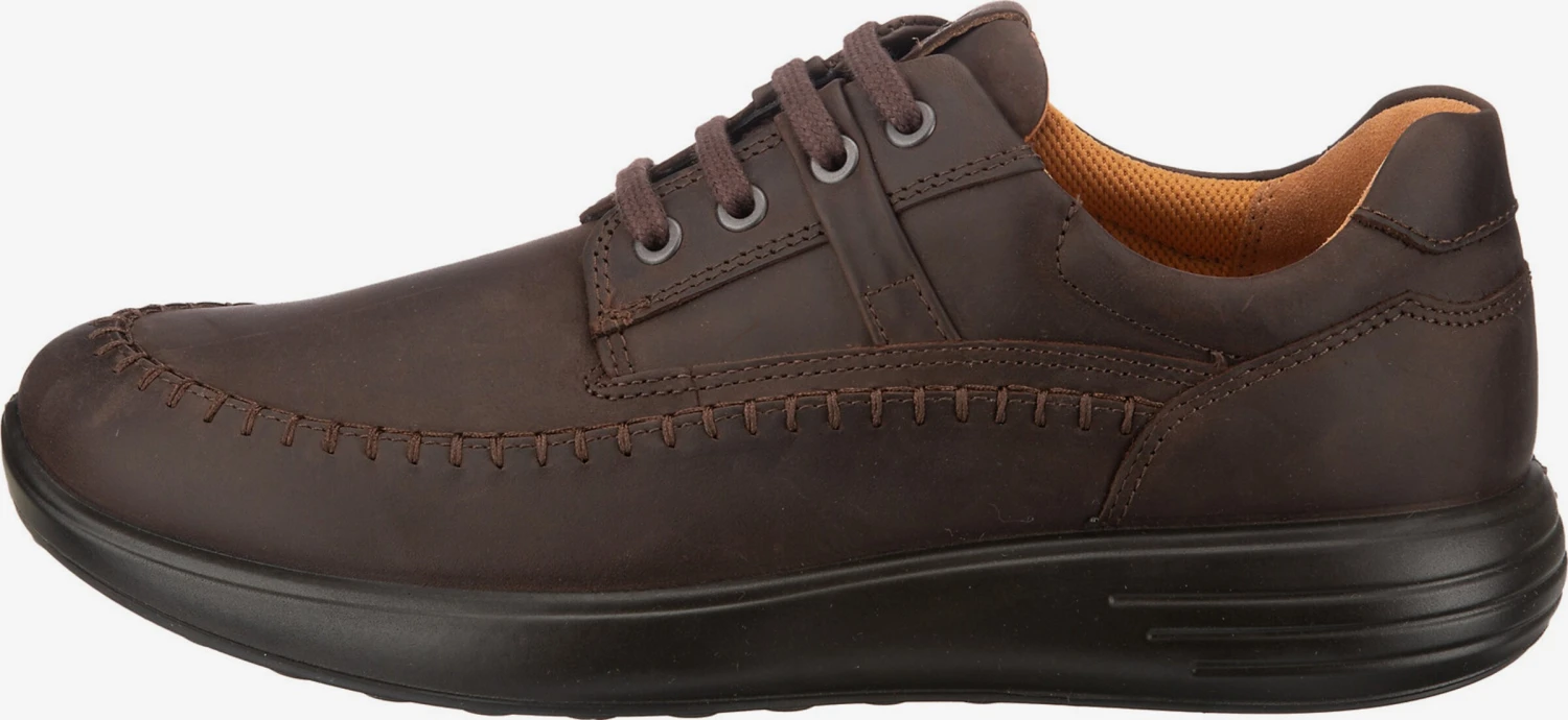 ECCO Casual Veterschoenen Veterschoen Heren Kastanjebruin 4 ECCO Casual Veterschoenen Veterschoen Heren Kastanjebruin - Afbeelding 2