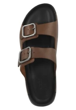 ECCO Cozmo- Pantoffels - Cognac -Schoenen Verkoop 965b711f821b4dfba69a9f539b36c039