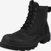ECCO Boots & Laarzen Veterboots Grainer Heren Zwart
