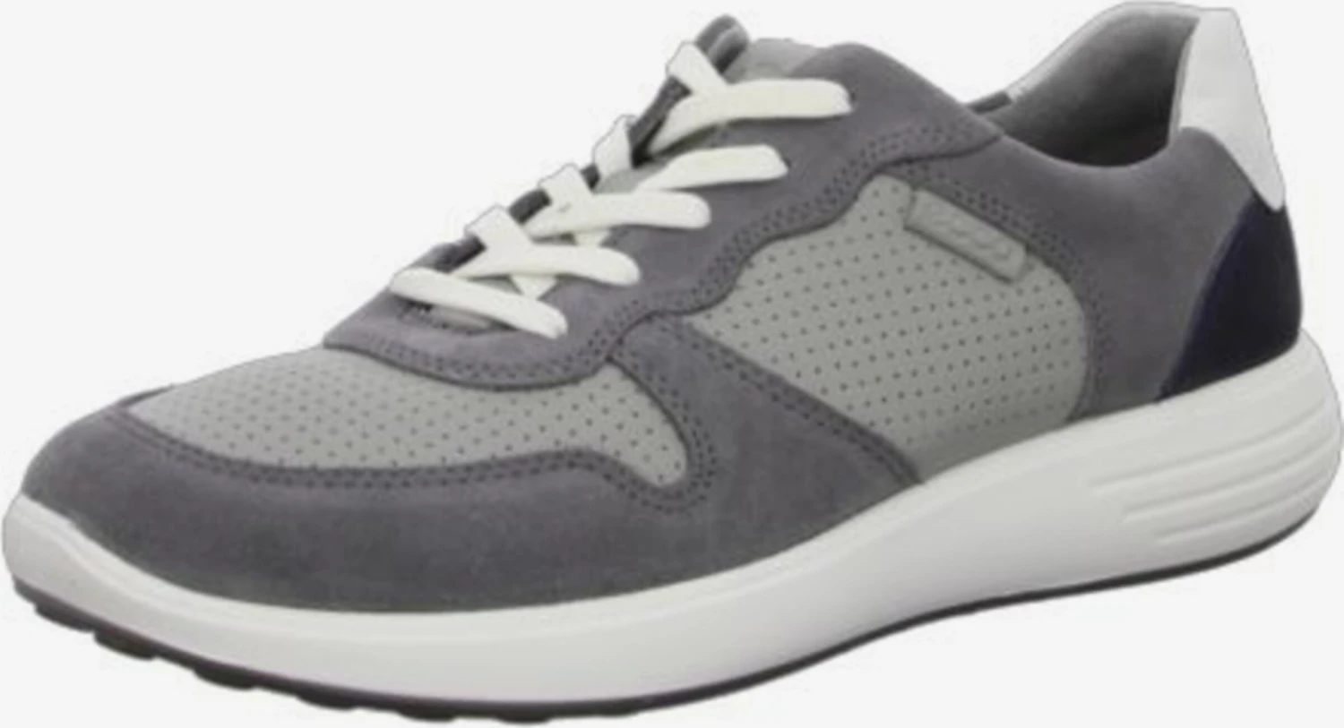 ECCO Sportieve Veterschoenen Sportieve Veterschoen Heren Grijs 3 ECCO Sportieve Veterschoenen Sportieve Veterschoen Heren Grijs