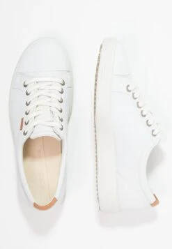 ECCO Womens Soft- Sneakers Laag - White -Schoenen Verkoop b19993fd80934c7c9c53e24113e0c7ba