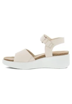 ECCO Flowt- Sandalen Met Plateauzool - Beige