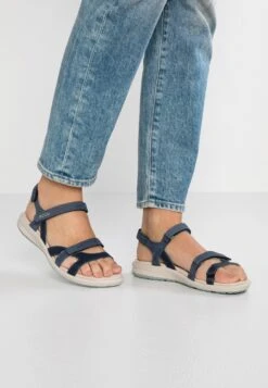 ECCO Cruise Ii - Outdoorsandalen - Marine/Ice Flower