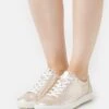 ECCO Soft - Sneakers Laag - Pure White/Gold -Schoenen Verkoop e0433d9997504f908caabc6b20b6dc70