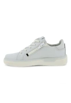 ECCO Street Tray K - Sportieve Veterschoenen - White