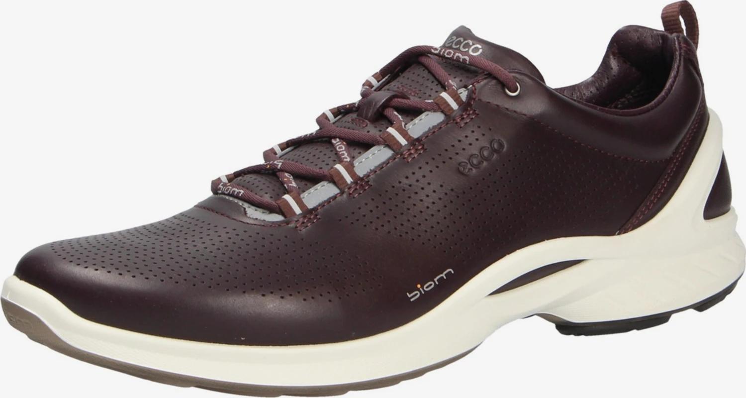 ECCO Casual Sneakers Sneakers Laag Heren Bordeaux 3 ECCO Casual Sneakers Sneakers Laag Heren Bordeaux