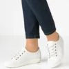 ECCO Soft- Sneakers Laag - White