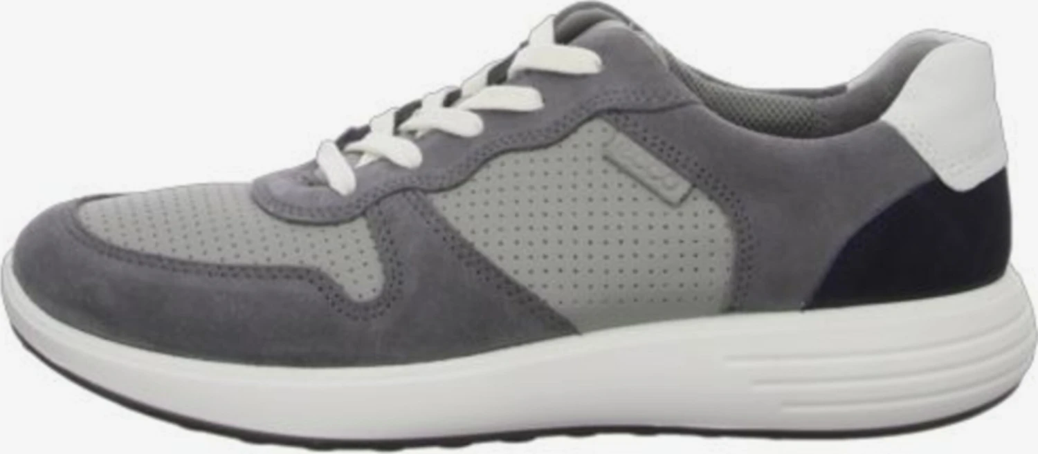 ECCO Sportieve Veterschoenen Sportieve Veterschoen Heren Grijs 4 ECCO Sportieve Veterschoenen Sportieve Veterschoen Heren Grijs - Afbeelding 2